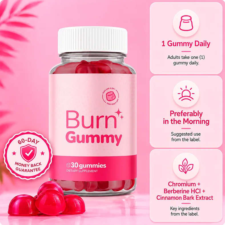 Burn Gummy™ Daily Metabolism Support Gummies
